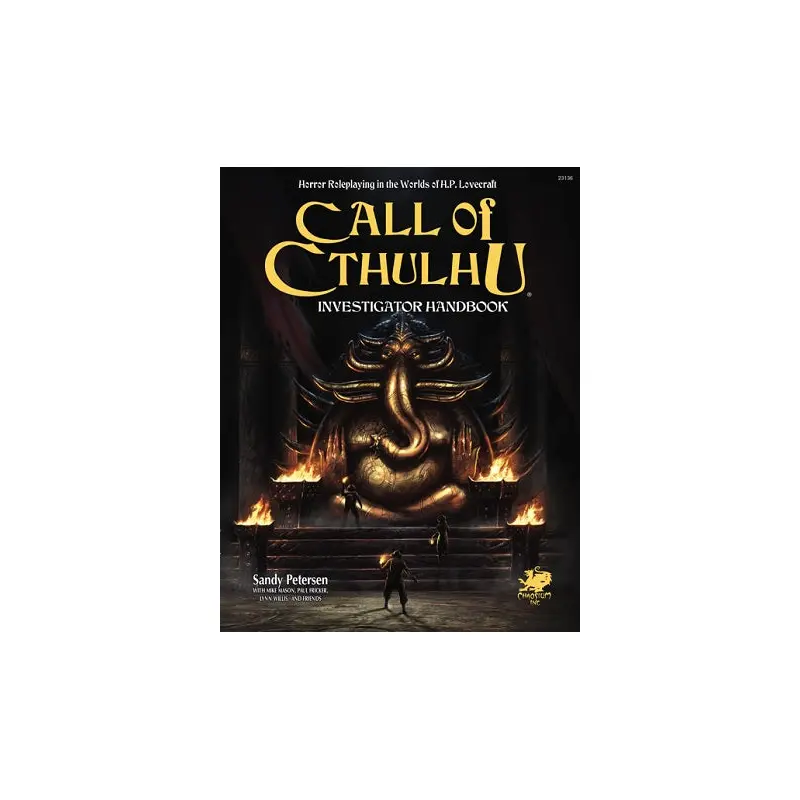 CALL OF CTHULHU 7TH EDITION INVESTIGATOR HANDBOOK