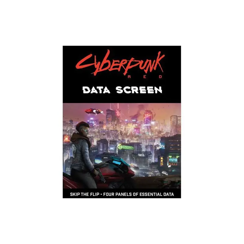 Cyberpunk Red Data Screen (GM Screen)