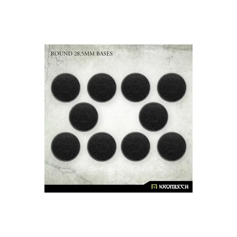 KROMLECH Round 28.5mm Bases (10)