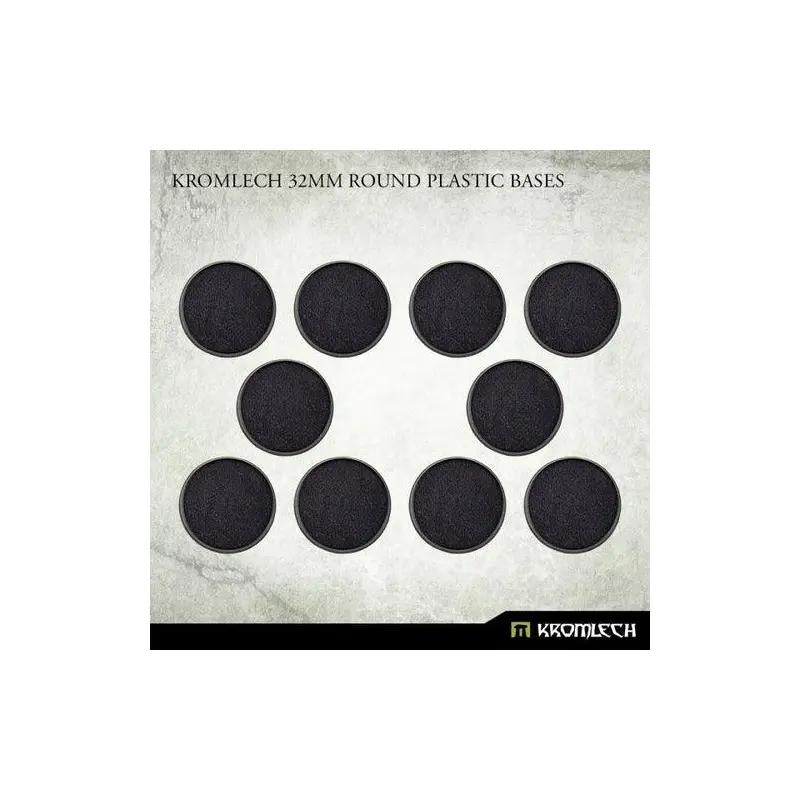 KROMLECH Round 32mm Bases (10)