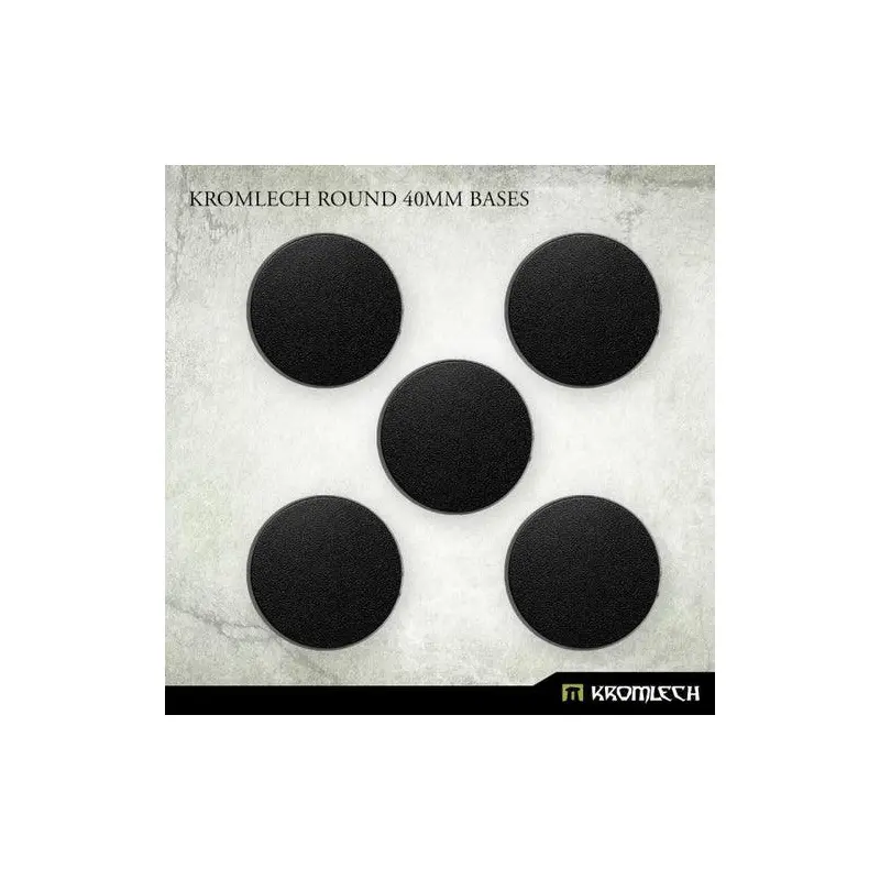 KROMLECH Round 40mm Bases (5)