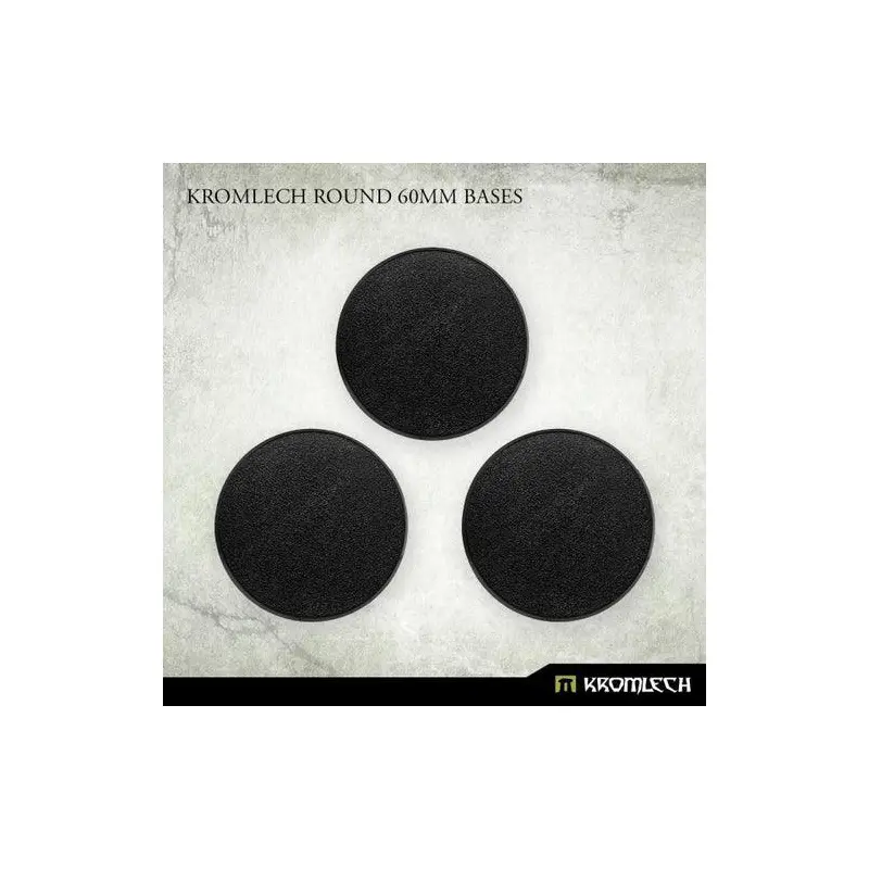 KROMLECH Round 60mm Bases (3)