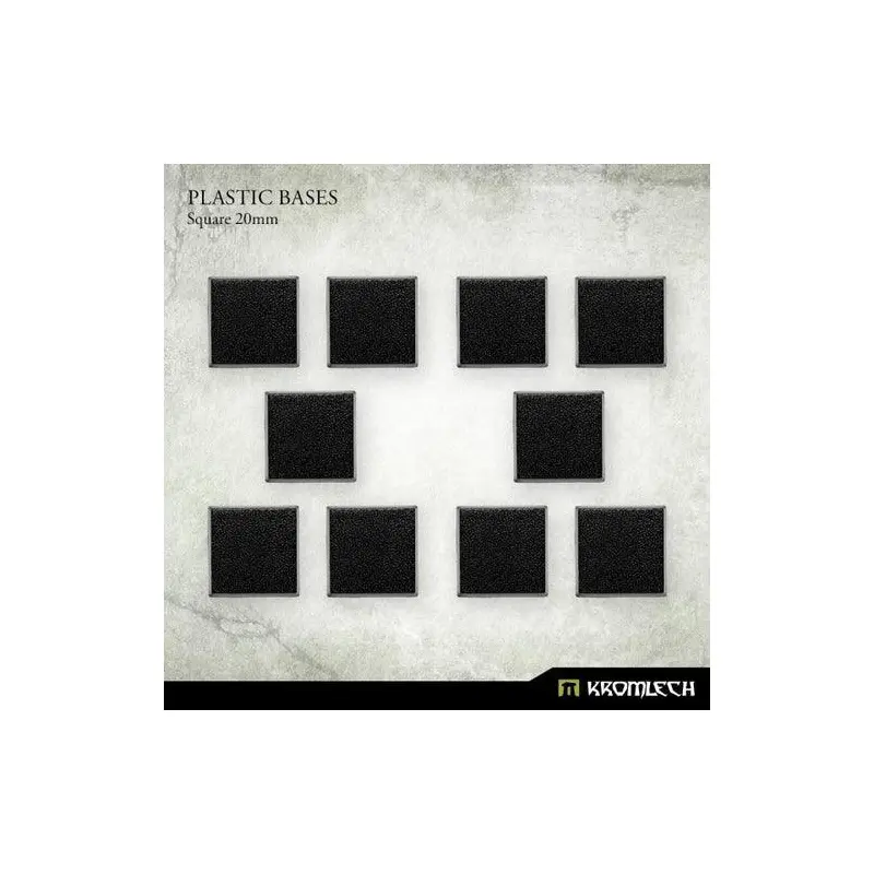 KROMLECH Square 20mm Bases (10)