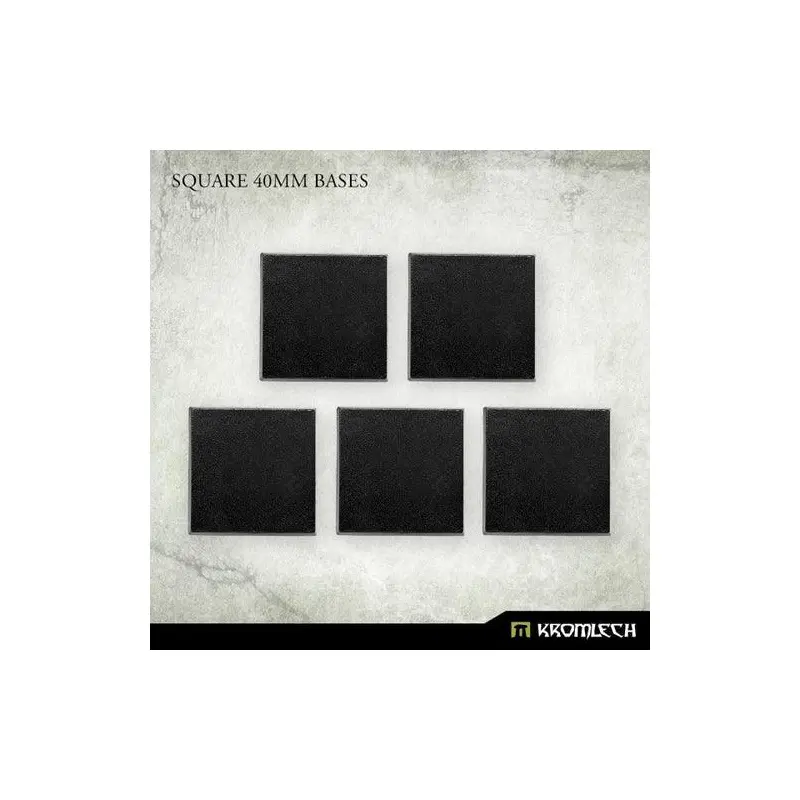 KROMLECH Square 40mm Bases (5)