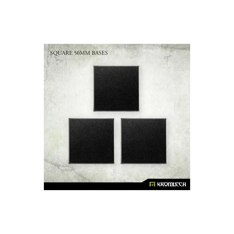 KROMLECH Square 50mm Bases (3)