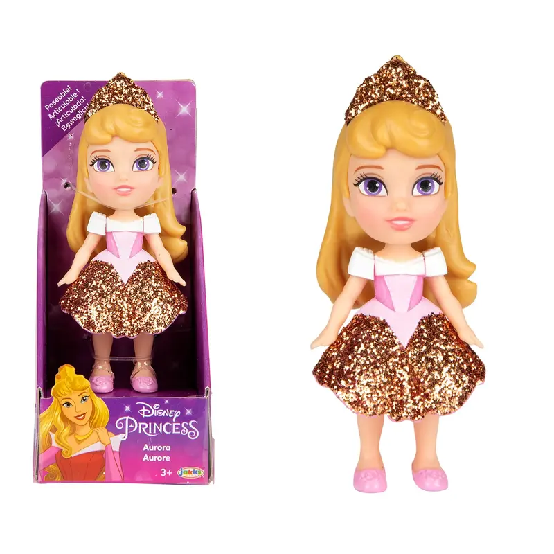 3" DISNEY PRINCESS MINI DOLL ASST