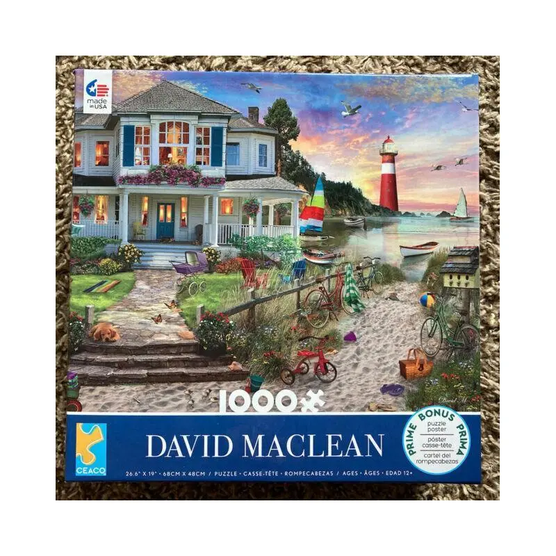 David Maclean Lighthouse (Ceaco 1000pc)