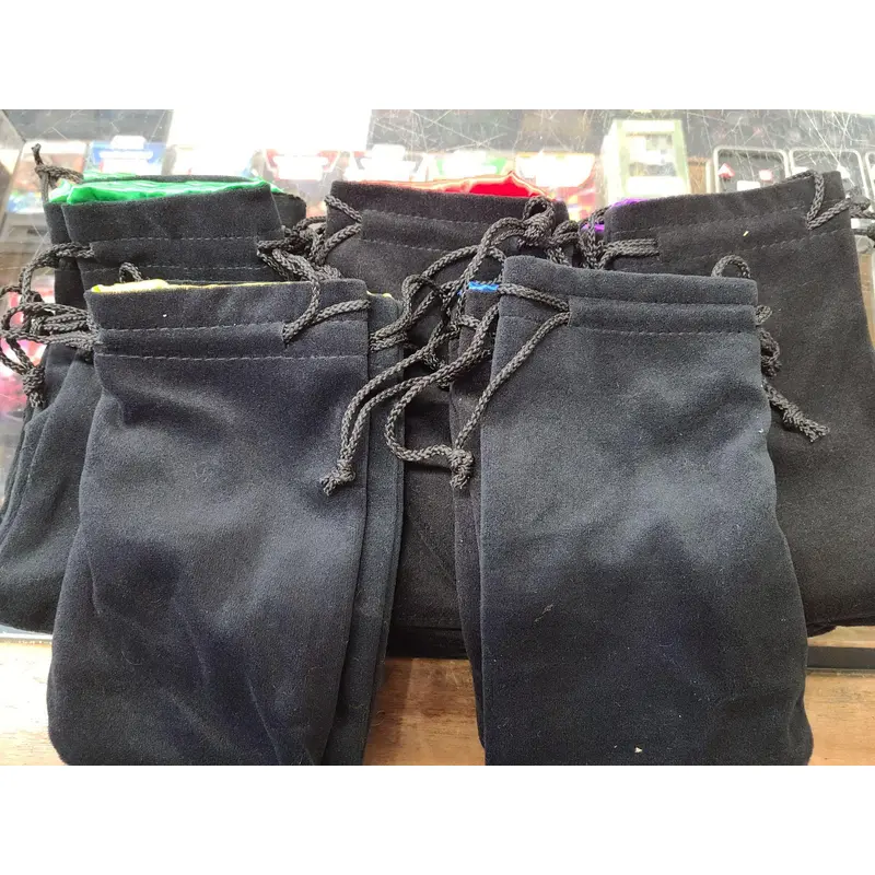 Dice Bag: Velvet with Colored Lining