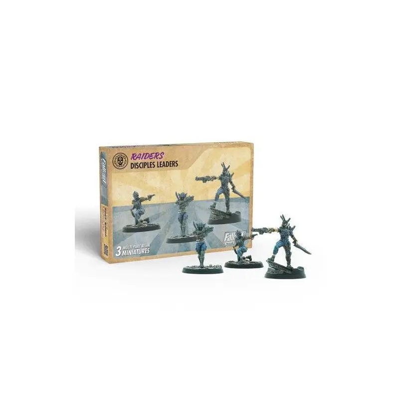 Fallout Wasteland Warfare - Raiders - Disciples Leaders