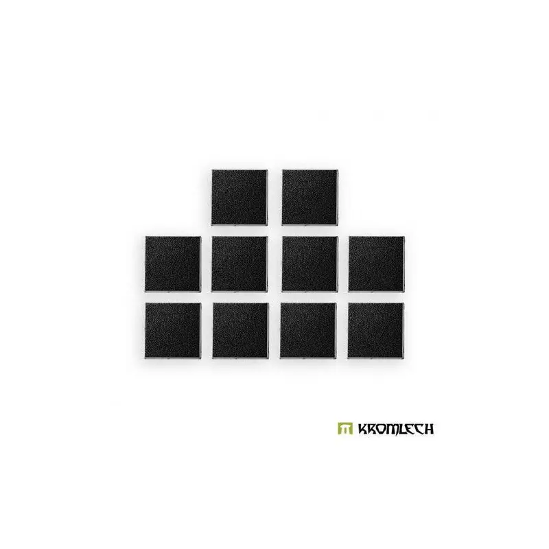 KROMLECH Square 25mm Bases (10)