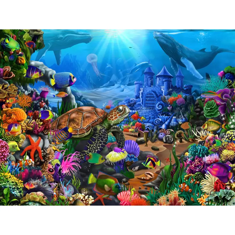 Magical Undersea Turtle (Ceaco 2000pc)