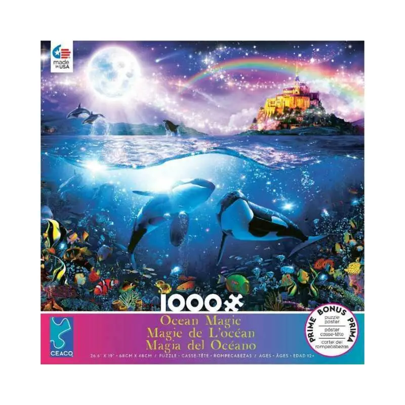 Ocean Magic: Orcas (Ceaco 1000pc)