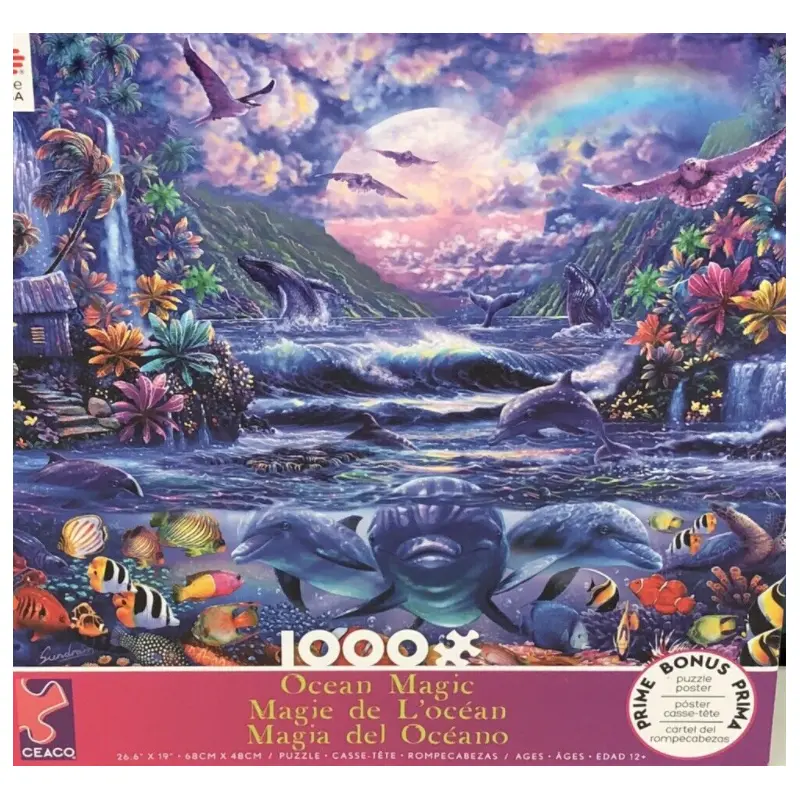 Ocean Magic: Rainbow (Ceaco 1000pc)