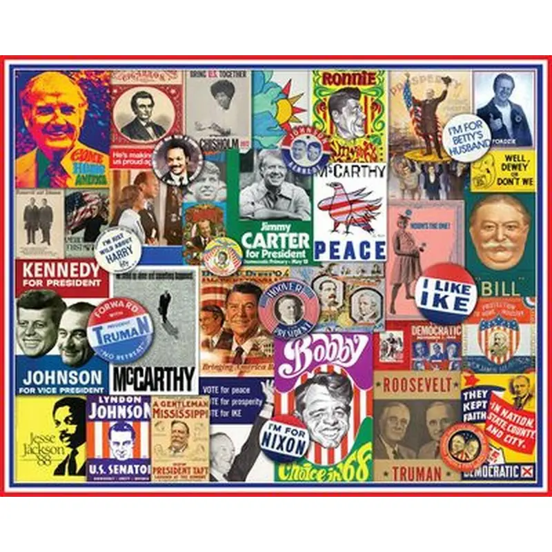 Poster Politics (Springbok 1000pc)