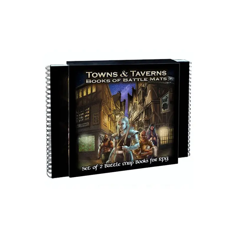 BOOK OF BATTLE MATS TOWNS AND TAVERNS