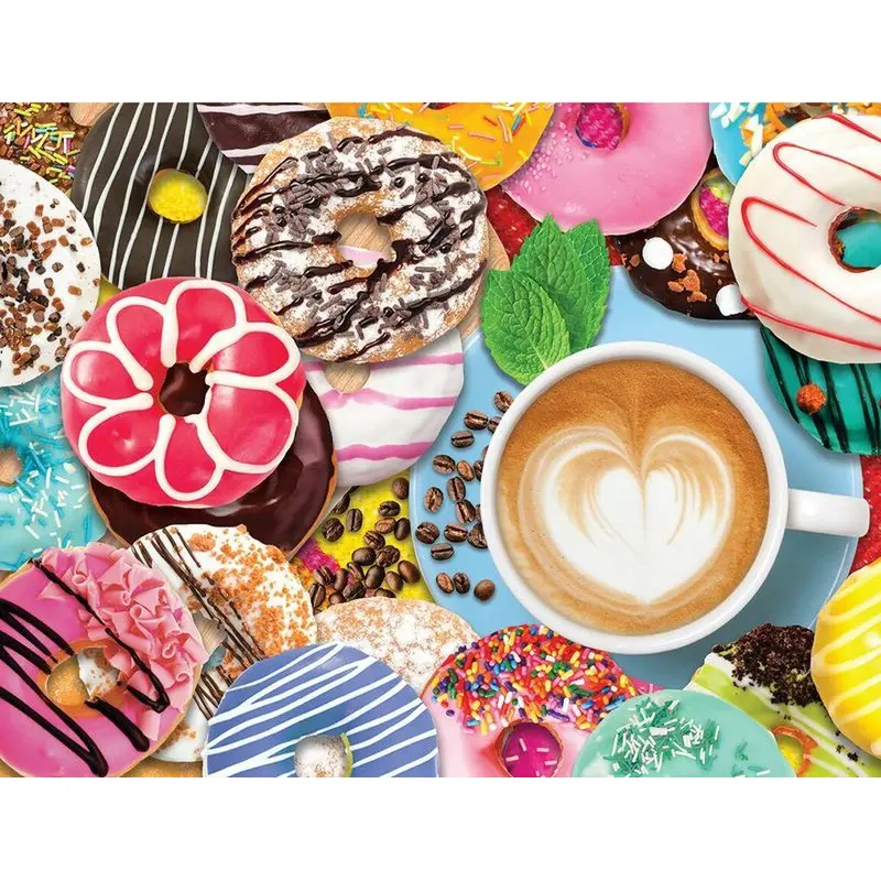 Donuts N' Coffee (Springbok 1000pc)