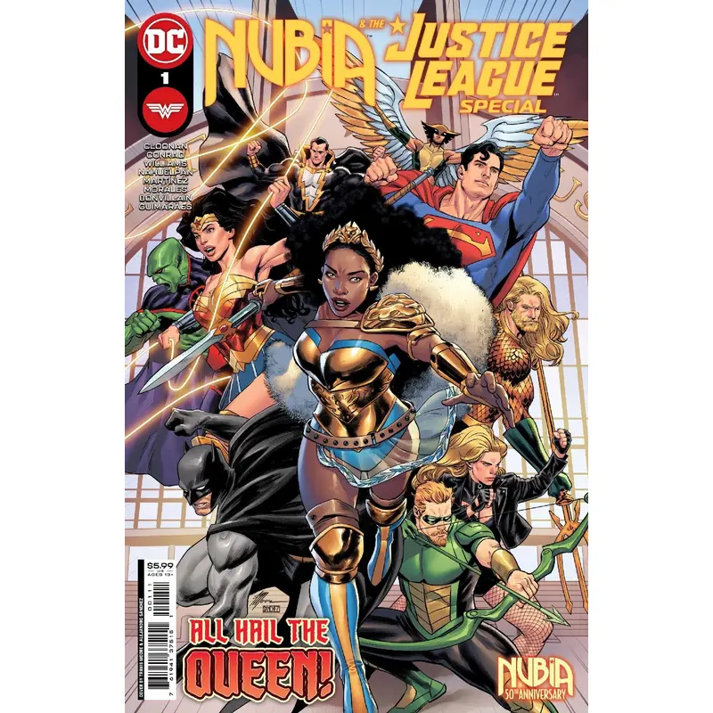 NUBIA AND THE JL SPECIAL #1 (ONE SHOT) CVR A