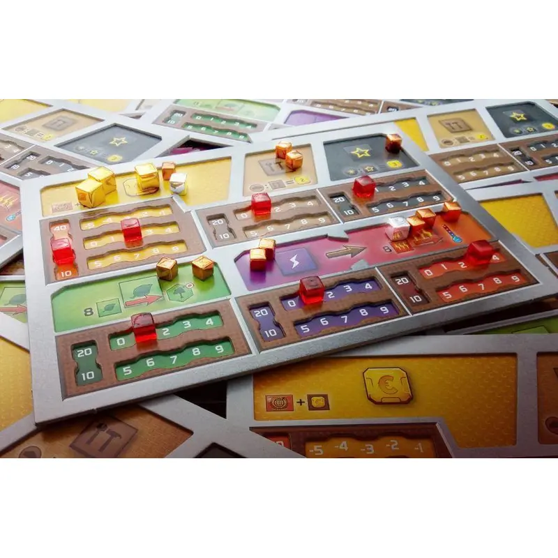 Terraforming Mars Dual Layer Player Boards