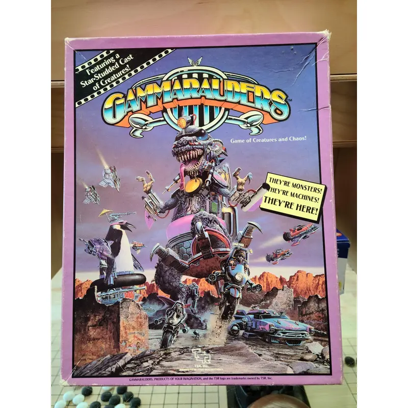 Gammaraiders + Revenge of the Factoids expansion USED