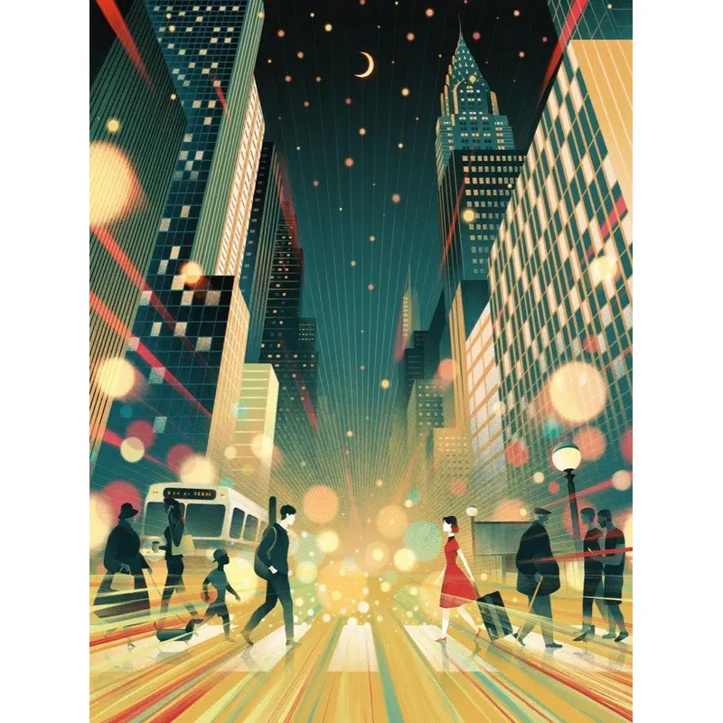 Moonlight Moment (New York Puzzle Company 1000pc)