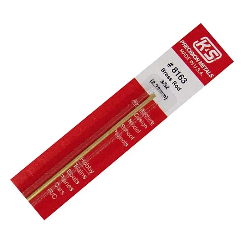 3/32 Solid Brass Rod K&S Engineering 8163