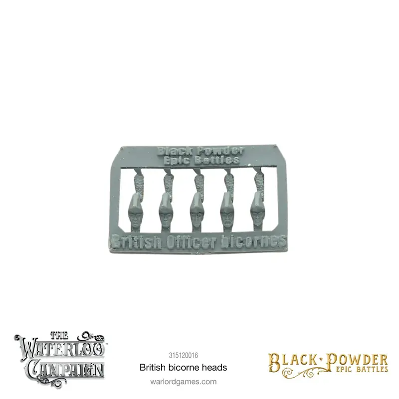 Black Powder Epic Battles - British bicorne heads
