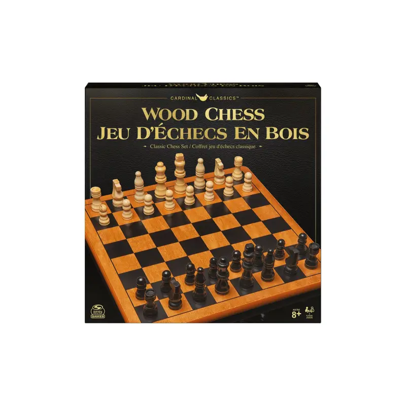 CARDINAL CLASSICS - WOOD CHESS SET