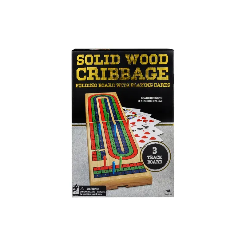 Solid Wood Cribbage