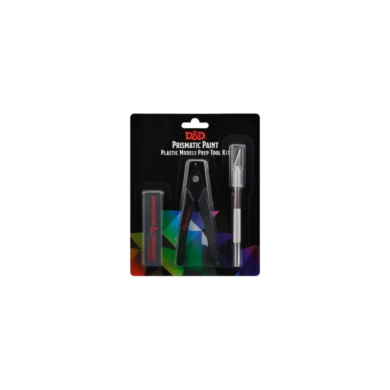 DND PRISMATIC PAINT PLASTIC MODELS PREP TOOL KIT