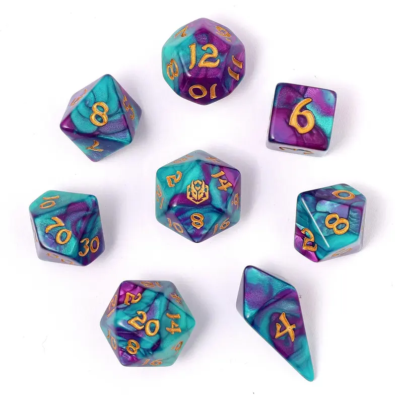 Frostbloom (8-Die RPG Set)