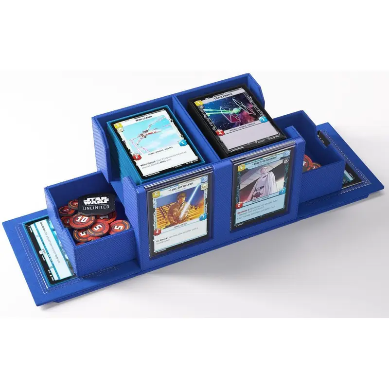 Gamegenic Star Wars Unlimited Double Deck Pod - Blue