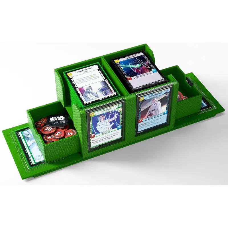 Gamegenic Star Wars Unlimited Double Deck Pod - Green