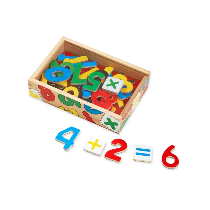 Magnetic Wooden Numbers