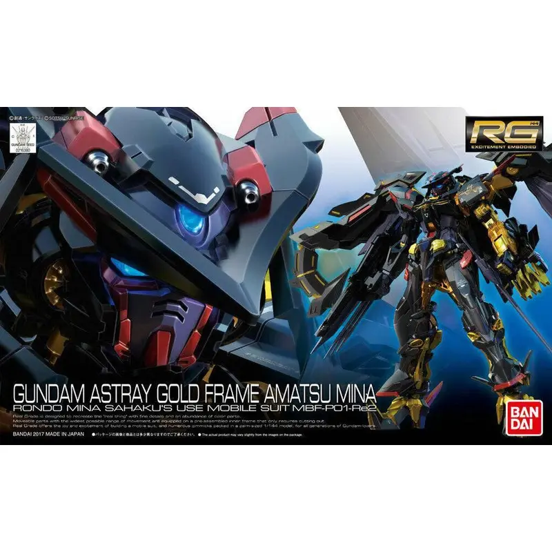 RG 1/144 GUNDAM ASTRAY GOLDFRAME AMATSU MINA