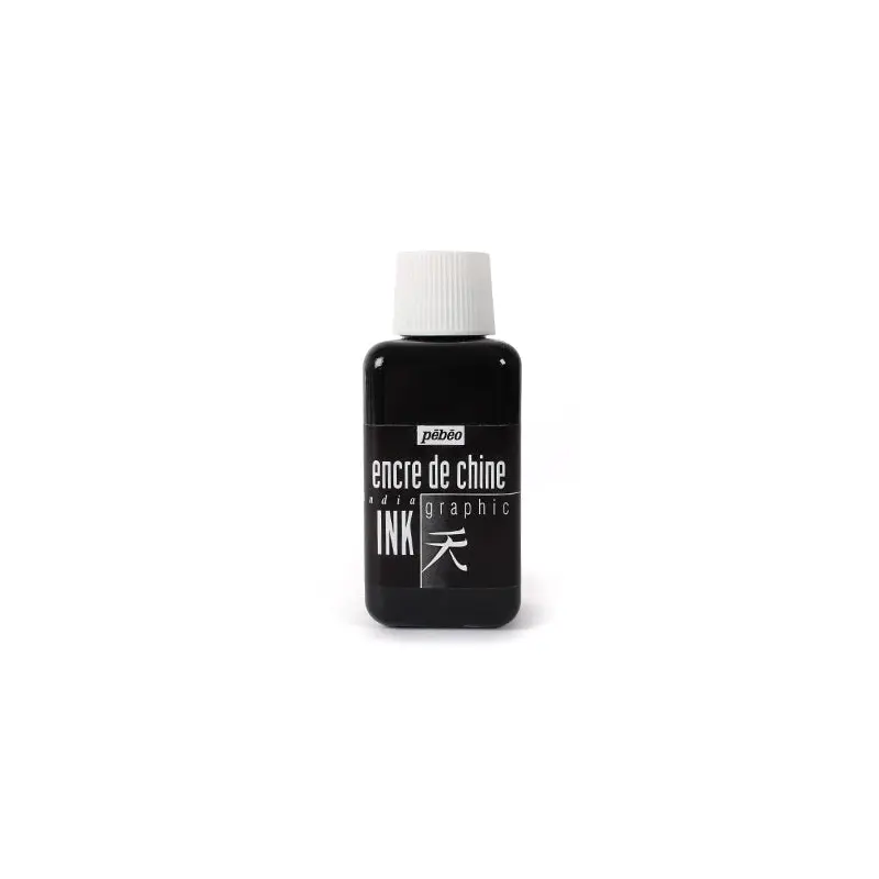 Pebeo Graphic Indian Ink 250ml