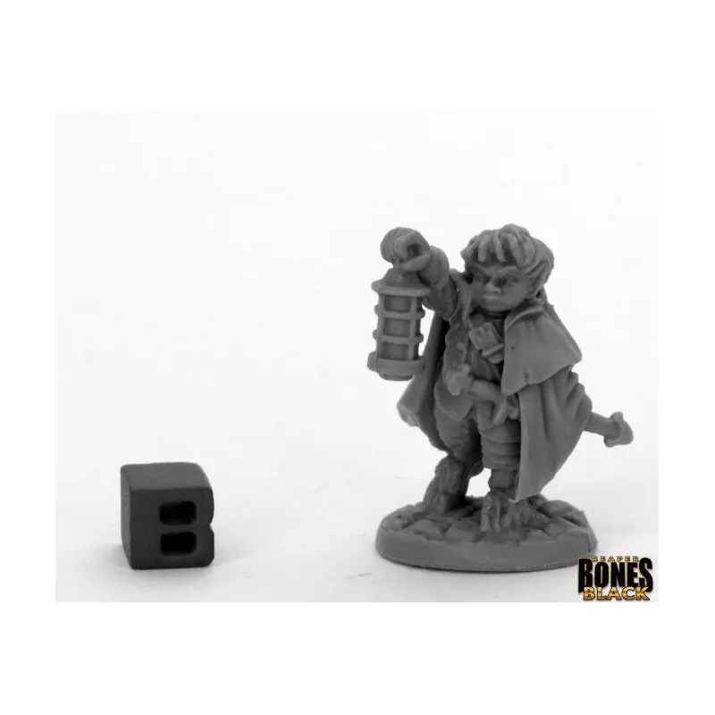 Reaper Bones Black: Bergamot, Halfling Scout