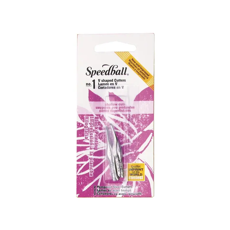 2-Pack Lino Cutters #1 - Sharp V