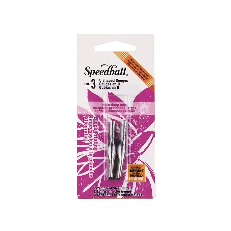 2-Pack Lino Cutters #3 - Sharp U