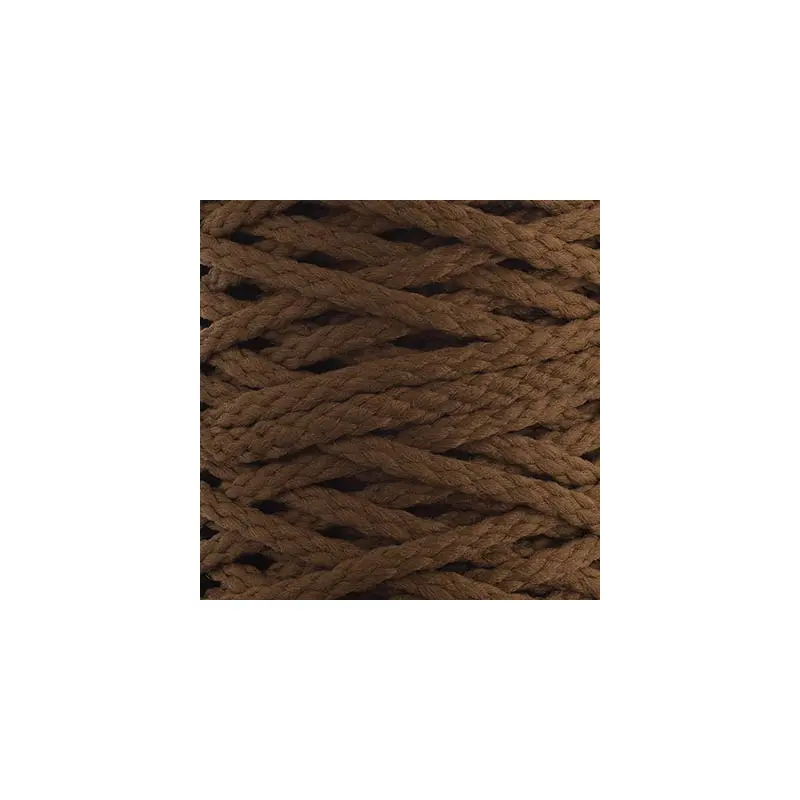 Braided Macrame Cord 4mm 70yds Mocha