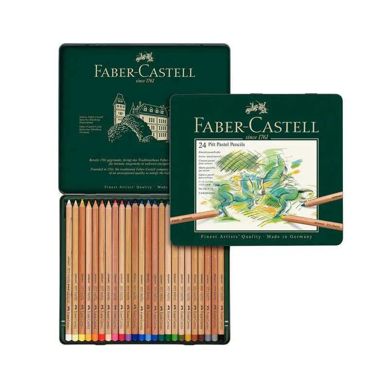 Faber Castell 24-Pack PITT Pastel Pencils
