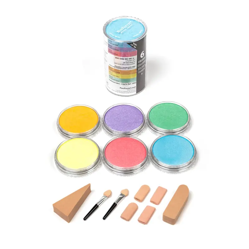 Panpastel 6-Colour PanPastel Set - Pearlescent