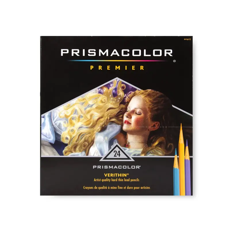 Prismacolor Set of 24 Verithin Coloured Pencils