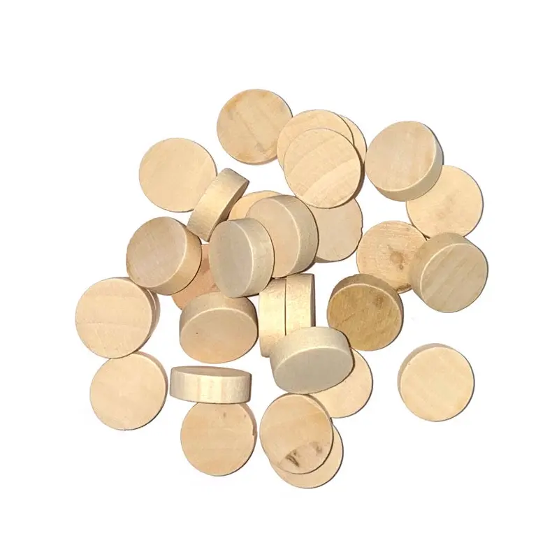 Craftwood Natural Rounds - 11/16" X 1/4" Thick - 30pc