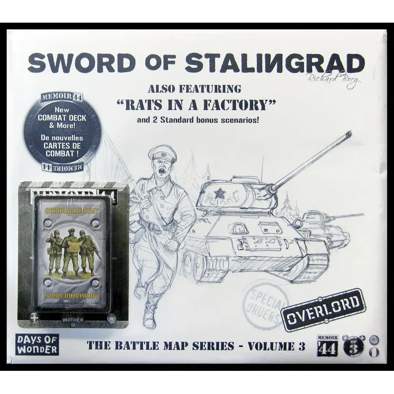 Memoir '44: Battlemap Volume 3 - Sword of Stalingrad