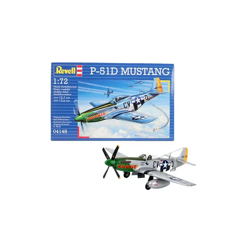 Revell 04148 P-51D Mustang 1/72 Scale
