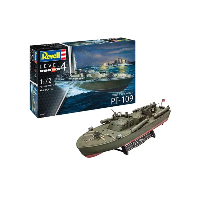 Revell 05147 1/72 Scale Patrol Torpedo Boat PT-109