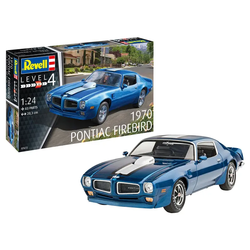 Revell 07672 1970 Pontiac Firebird Model 1/24 Scale
