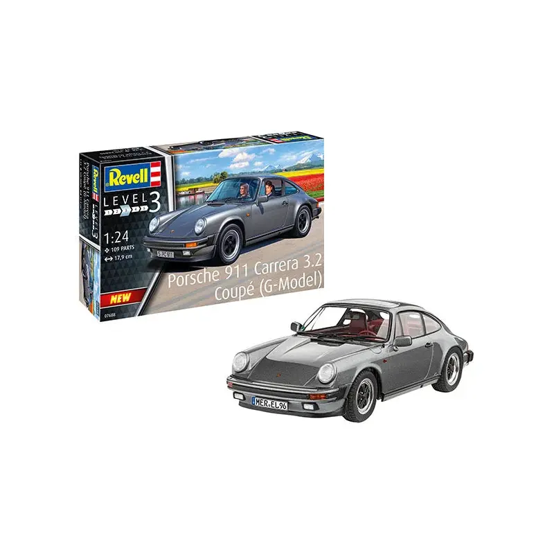 Revell 07688 Porsche 911 Carrera 3.2 Coupe G Model 1/24 Scale RVG