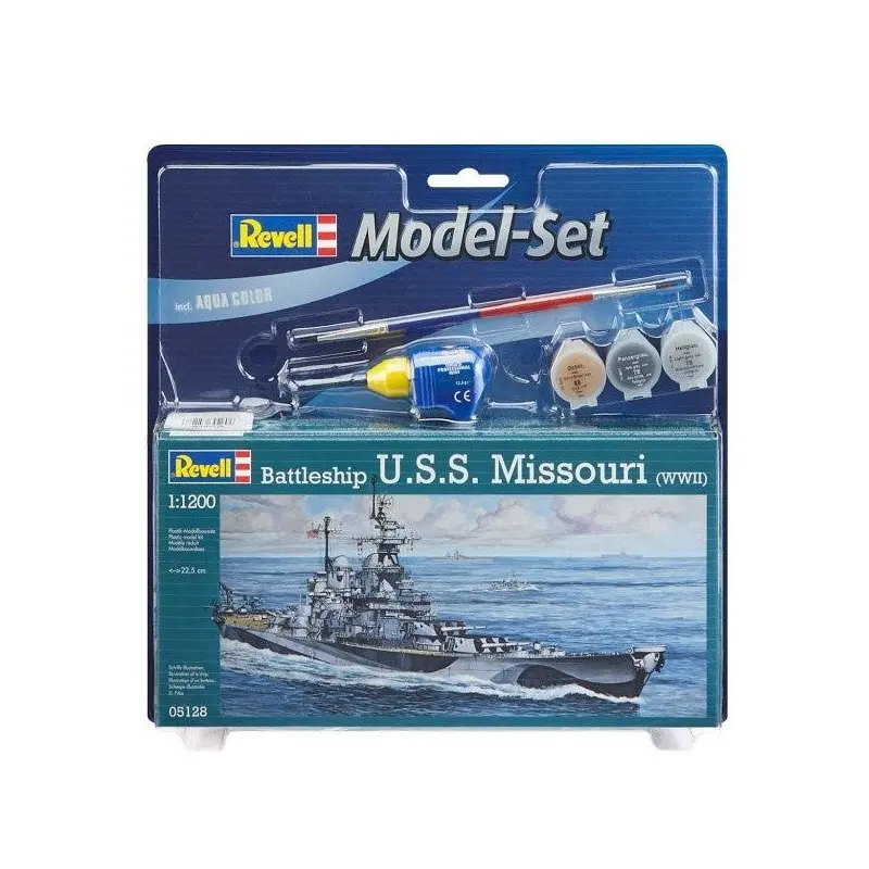 Revell 65128 Battleship USS Missouri Model Set