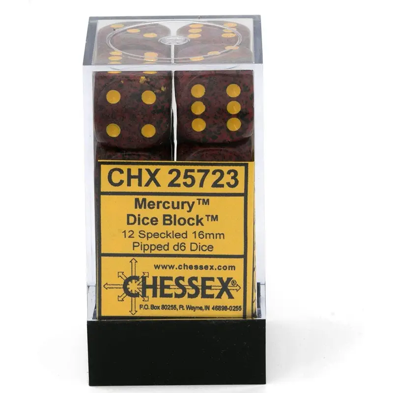 Speckled Mercury (16mm D6 Set)